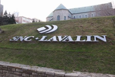 SNC Lavalin sign