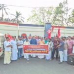 ചേളാരി ഐ ഓ സി പ്ലാൻ്റിലേക്ക് സിഐടിയു പ്രതിഷേധ മാർച്ച് നടത്തി