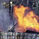 ആലത്തിയൂരിൽ ആക്രിക്കടയിൽ വൻ തീപിടിത്തം