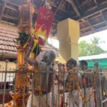 നെടുവ പിഷാരിക്കൽ മൂകാംബിക ക്ഷേത്രത്തിൽ കൊടിയേറ്റ മഹോത്സവത്തിന് കൊടിയിറക്കം
