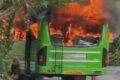 കോഴിക്കോട് മാങ്കാവില്‍ ഓടിക്കൊണ്ടിരുന്ന സ്വകാര്യ ബസ്സിന് തീപിടിച്ചു